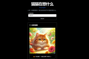 猫猫在想什么——利用AI分析猫咪在想什么!